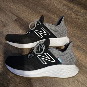 New Balance Women's Black & Gray Sneakers Worn Twice